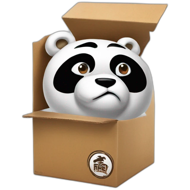 kung fu panda Box glove emoji