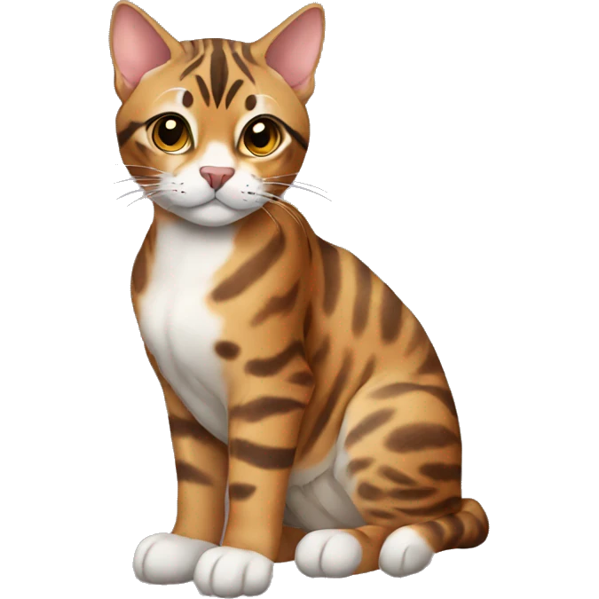 Bengal cat emoji