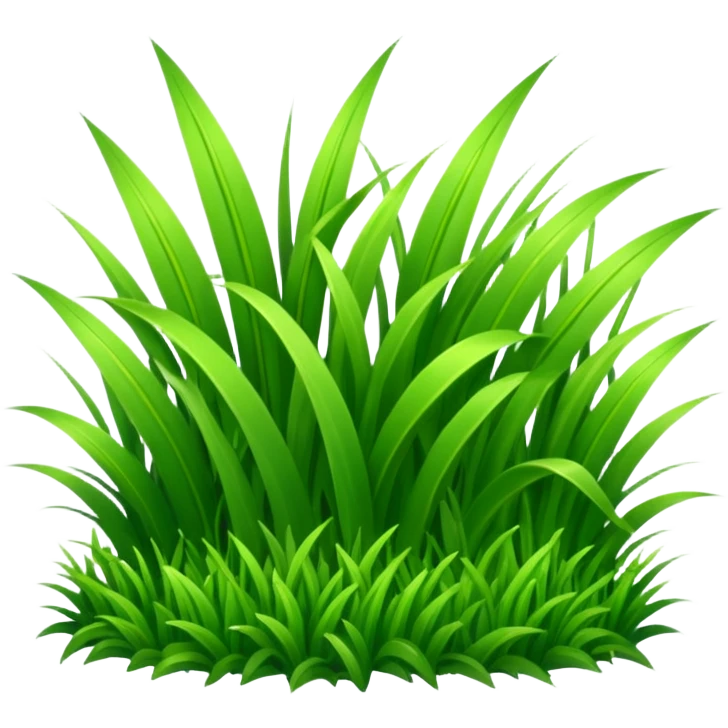 green grass emoji