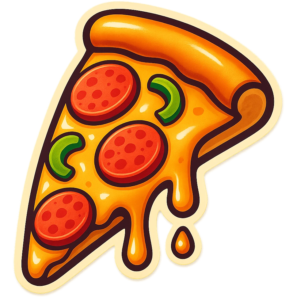 slice of pizza emoji
