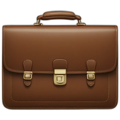 business briefcase emoji