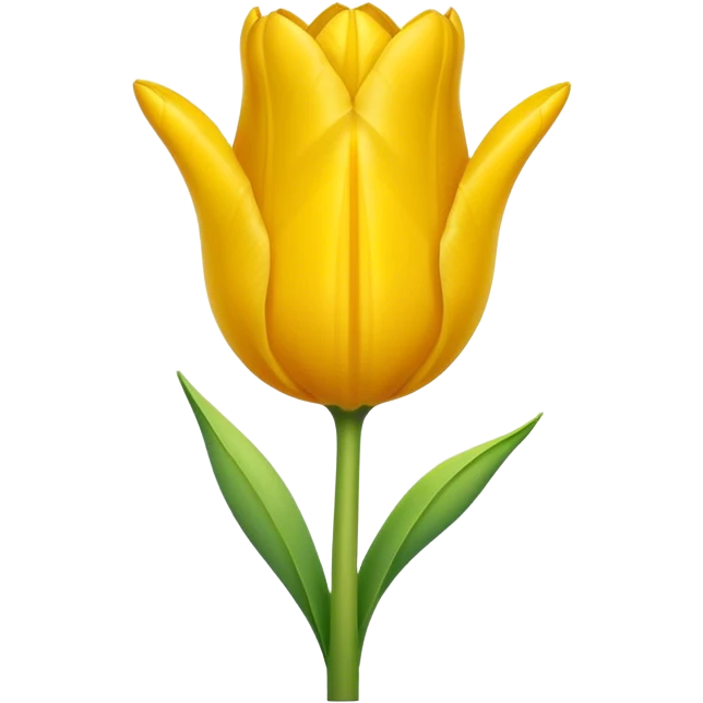 Yellow tulips  emoji