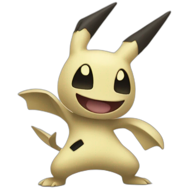 Pokemon Mimikyu dancing emoji