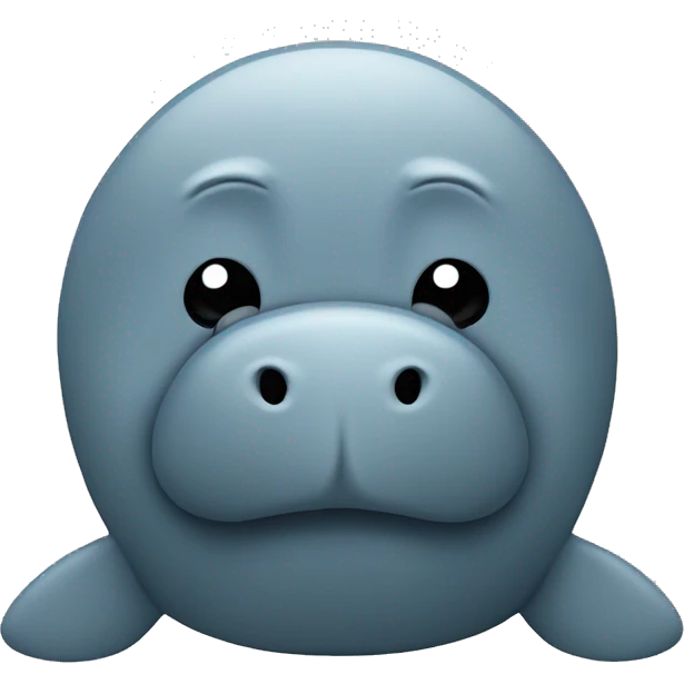 Swearing manatee emoji