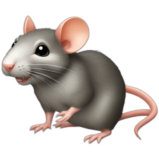 Rat sur carotte emoji