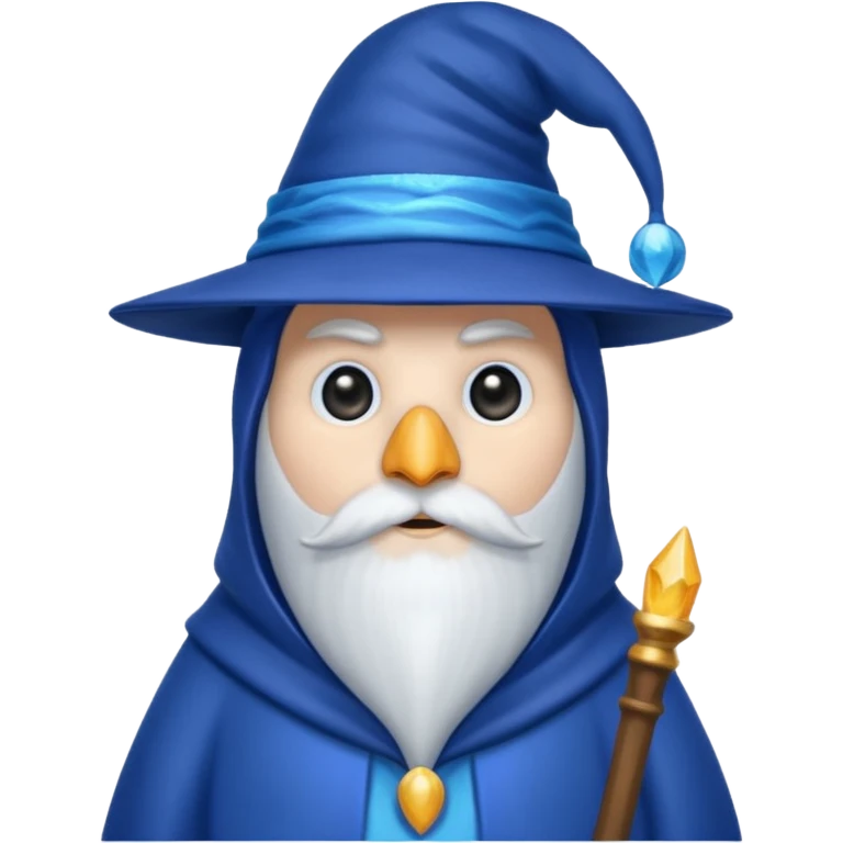 Penguin Wizard emoji