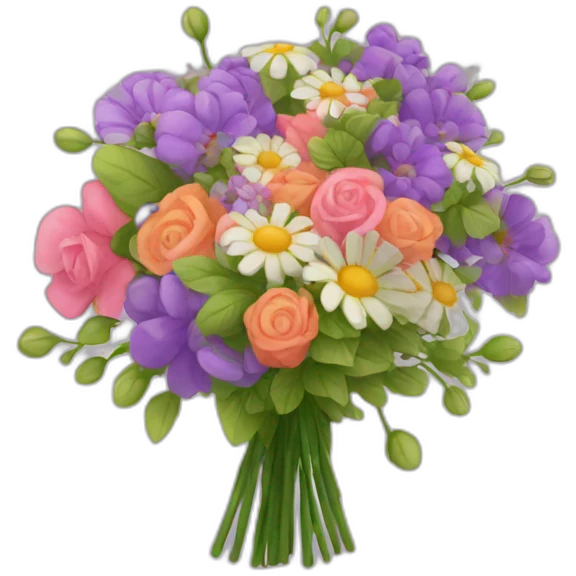 Fleurs bouquets emoji