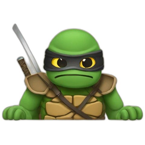 Tortue ninja emoji