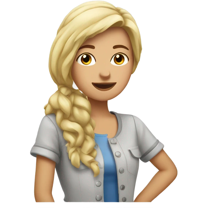 Relax Europe girl emoji