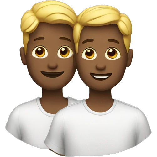 gay couple emoji