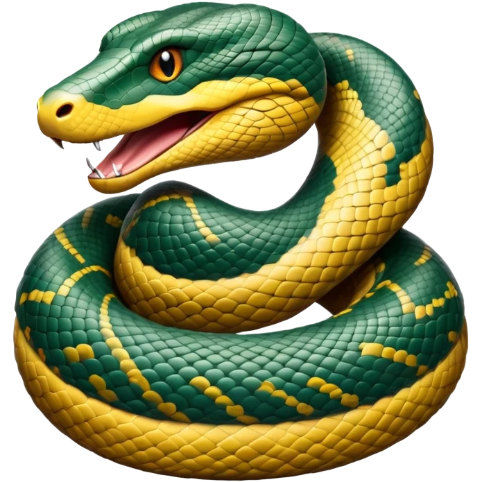 cinematic-noble-anaconda-portrait-emoji,-poised-and-imposing,-with-a-massive,-sinuous-build-draped-in-intricately-patterned-scales-and-piercing,-focused-eyes,-simplified-yet-sharp-and-sophisticated-features,-highly-detailed emoji