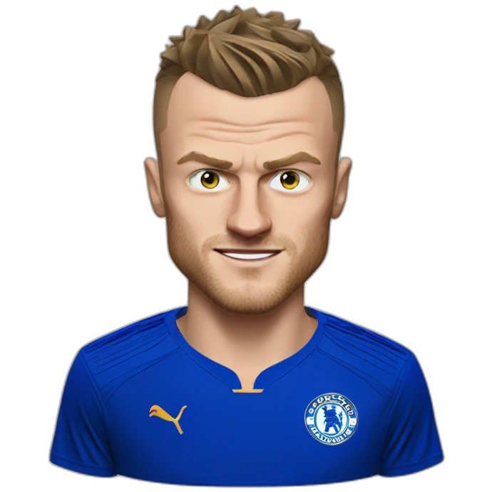 Jamie Vardy Leicester City emoji