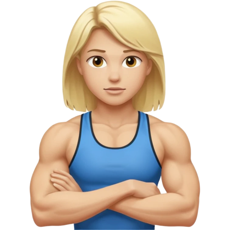 blonde athlete emoji