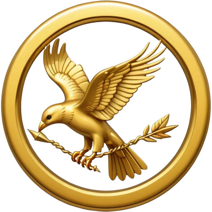 Mockingjay Pin emoji