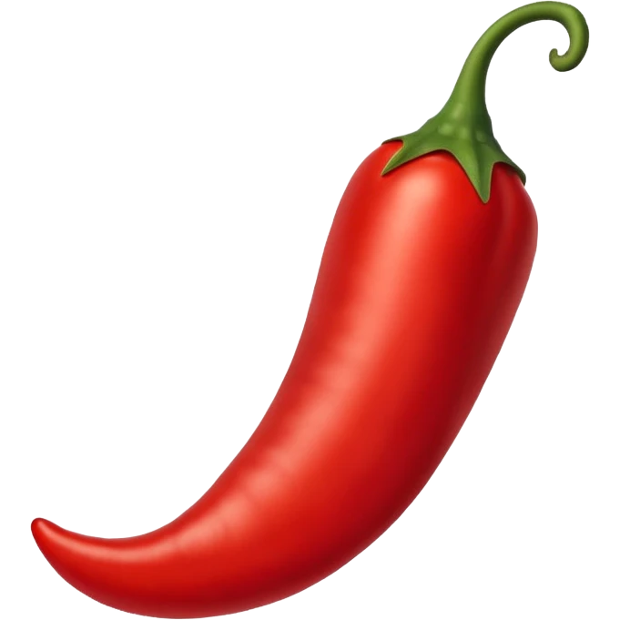 red hot chilli pepper emoji