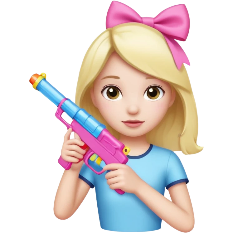 🥹🎀🔫 emoji