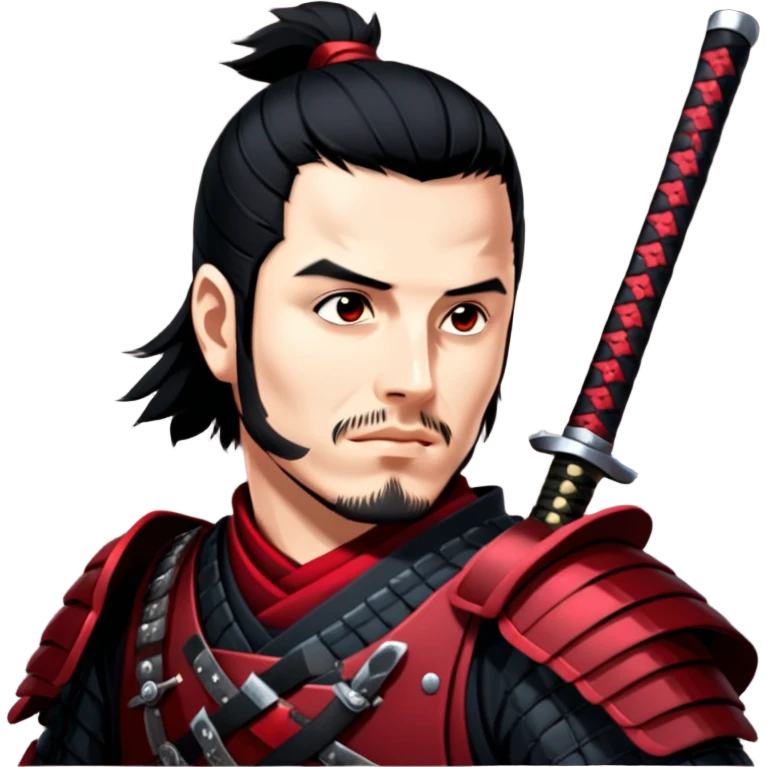 Fierce Samurai emoji