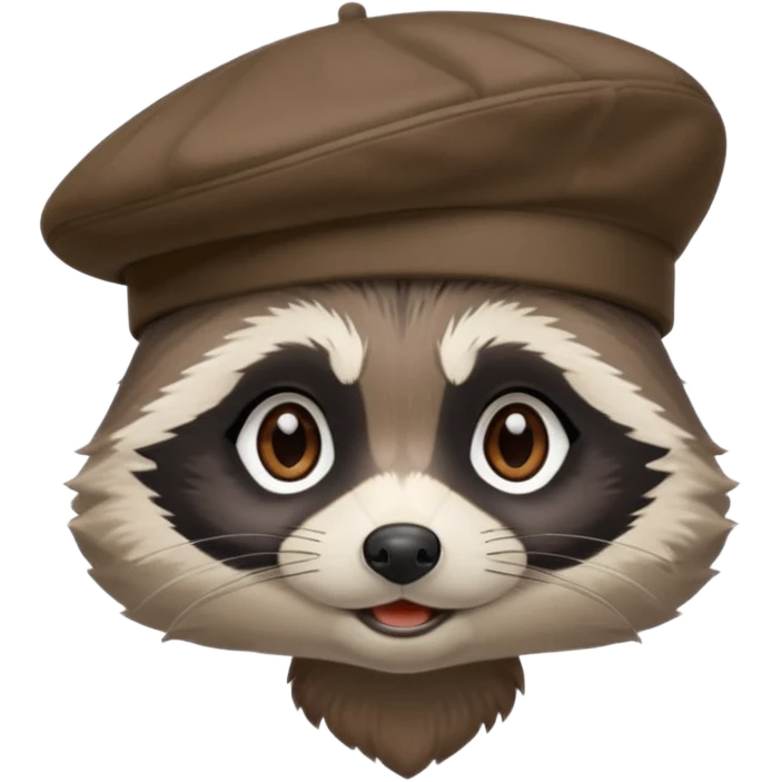 French female raccoon  emoji