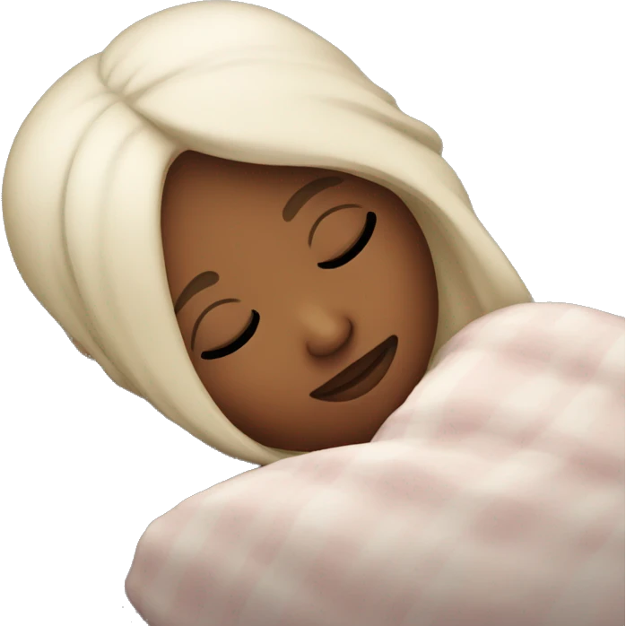 girl sleeping emoji
