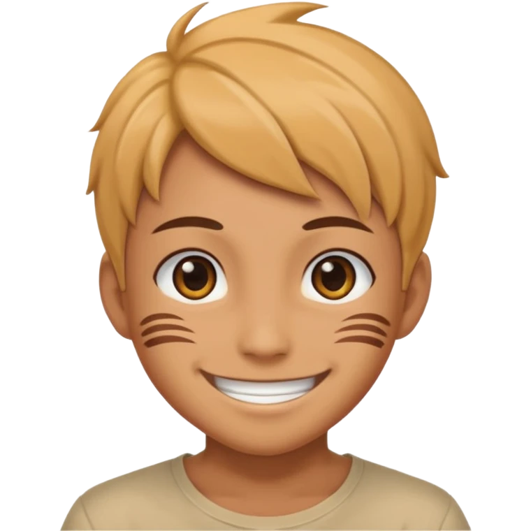 The luf from the anime anpice emoji