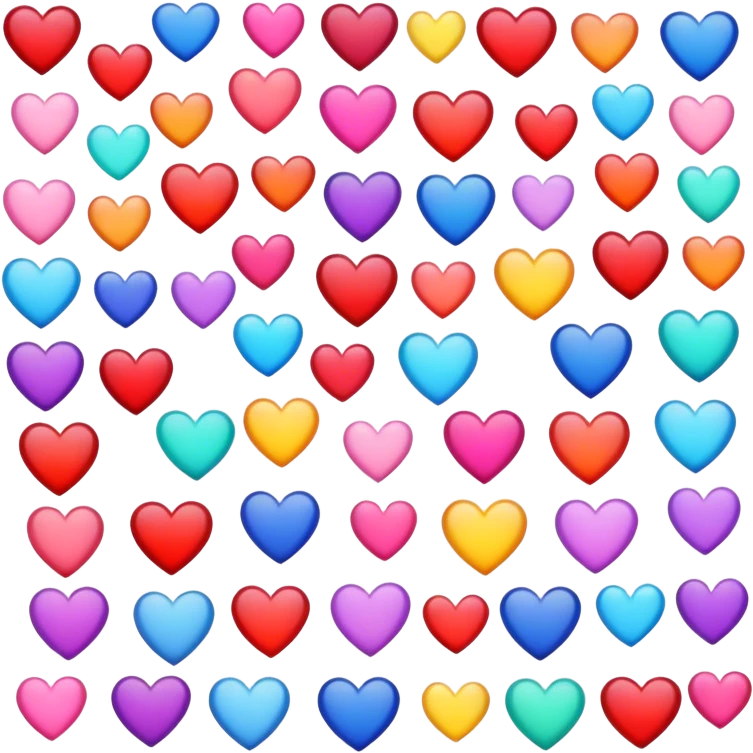Hearts emoji