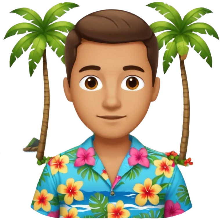 Me on an island emoji