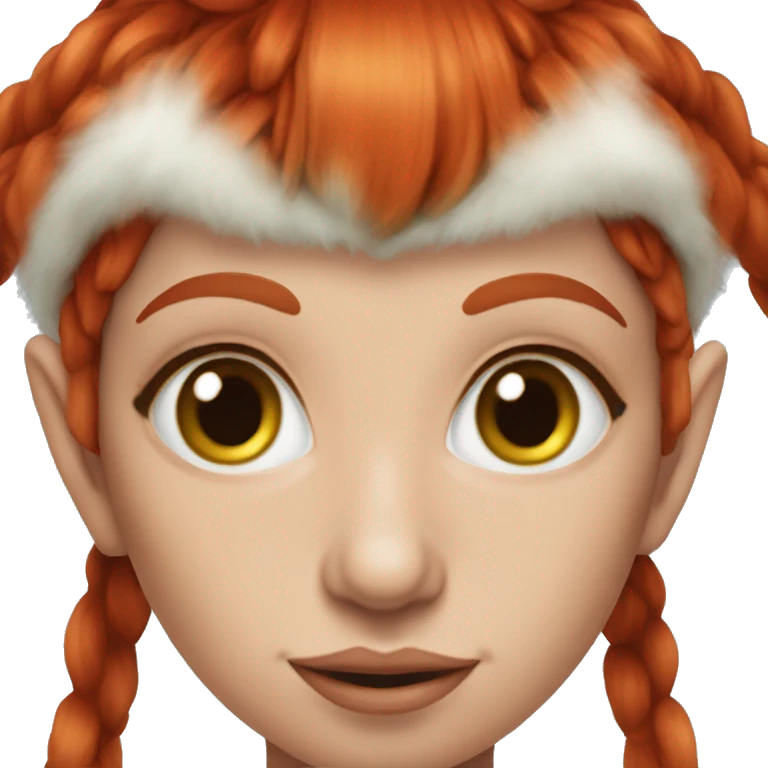 red head elf fantasy woman emoji