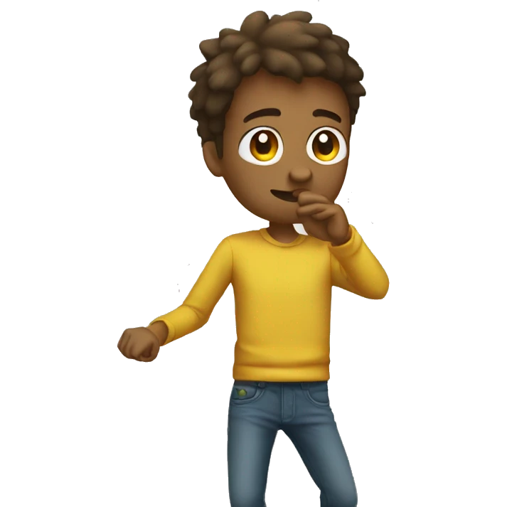 Personne qui dab  emoji