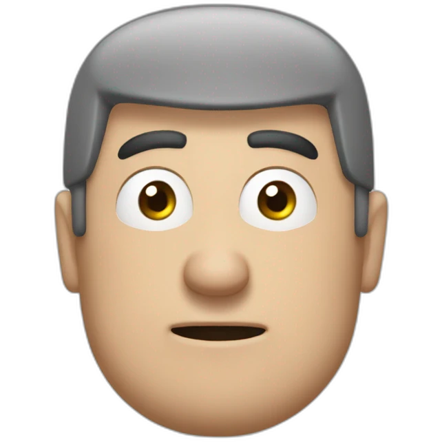 Gru carachter in Moi MOche et Mechant emoji