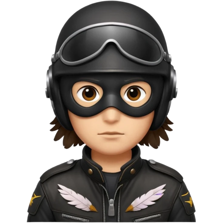 Crow pilot emoji