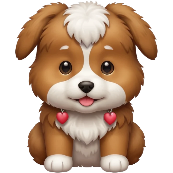 Baby dog emoji