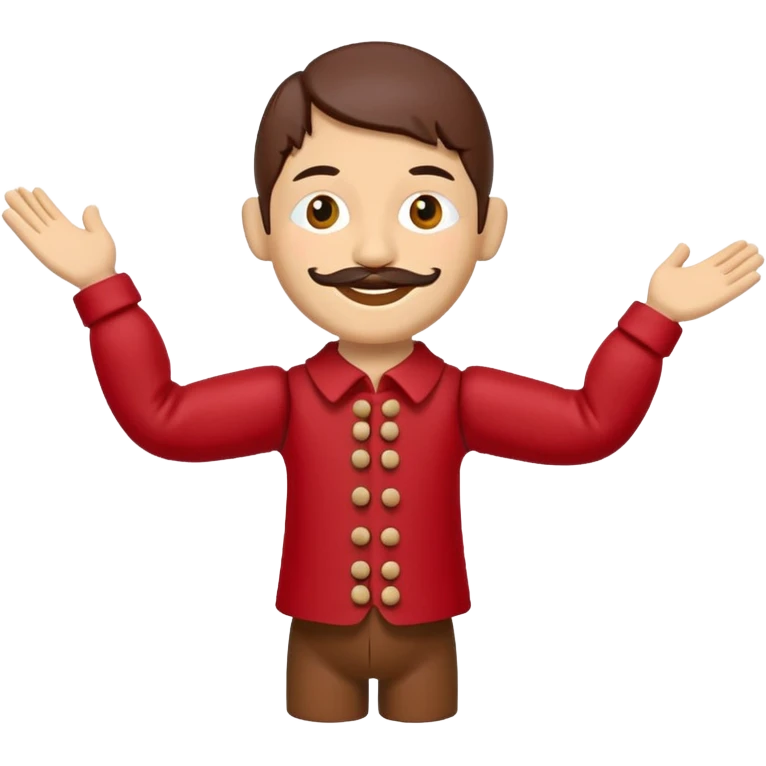 wood puppet toy emoji