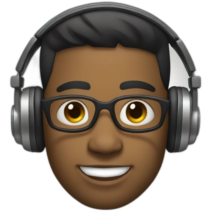 dj swing groove festival faceonly emoji