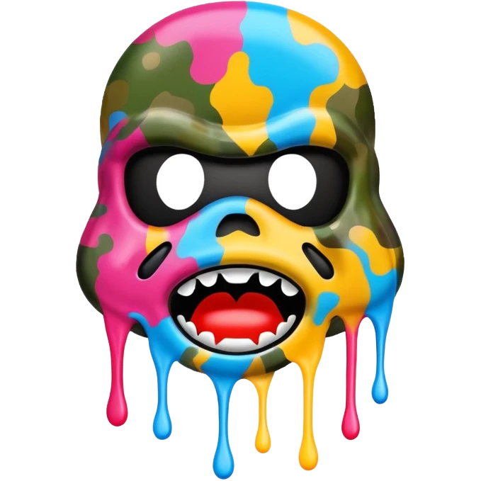 Сделай логотип Bape emoji