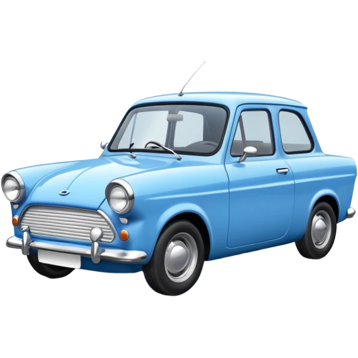 Blue Ford anglia emoji