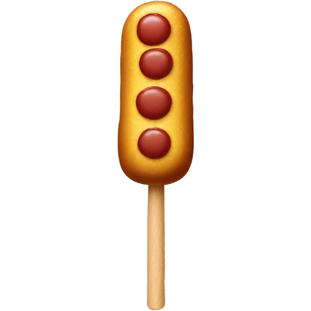 Corn dog emoji