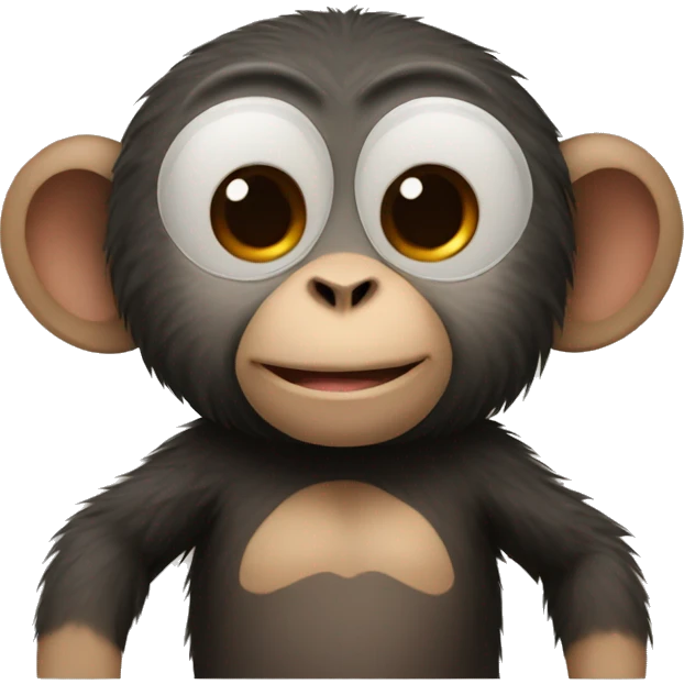Monkey and mole emoji