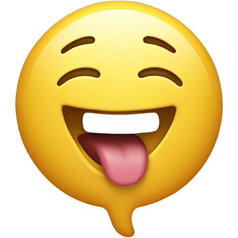 person sticking tongue out emoji