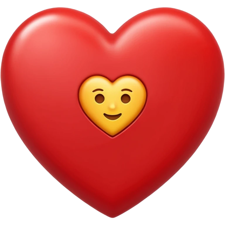 red heart with PAX text in the center, emoji style emoji