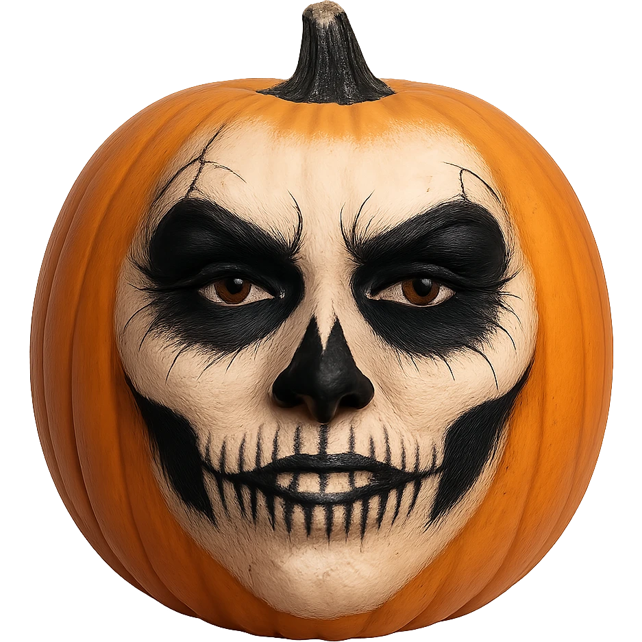 Halloween makeup object, remove background emoji
