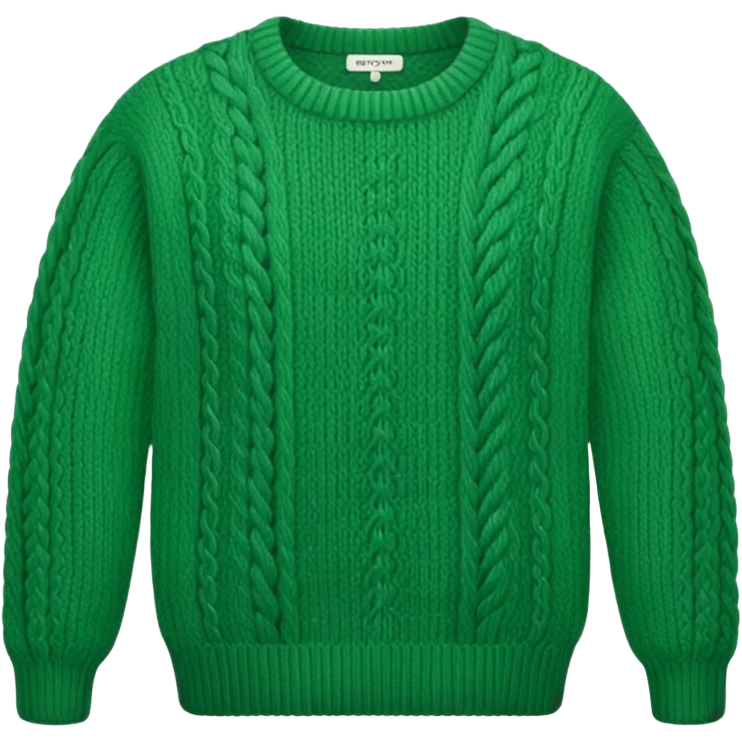 sweter:verde emoji