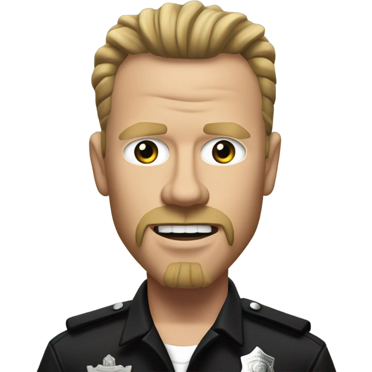 1991 James Hetfield if he became a San Fierro police officer emoji