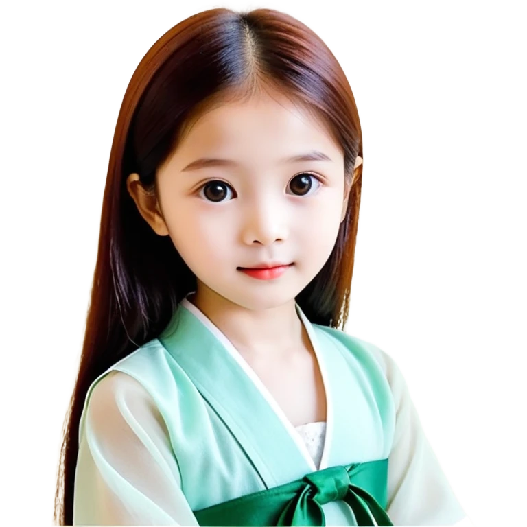 bé 10 tuổi, da trắng, có vết bẩn màu nâu trên má, tóc ngắn, xoăn, màu đen, áo màu xanh lá cây, nửa thân trên emoji