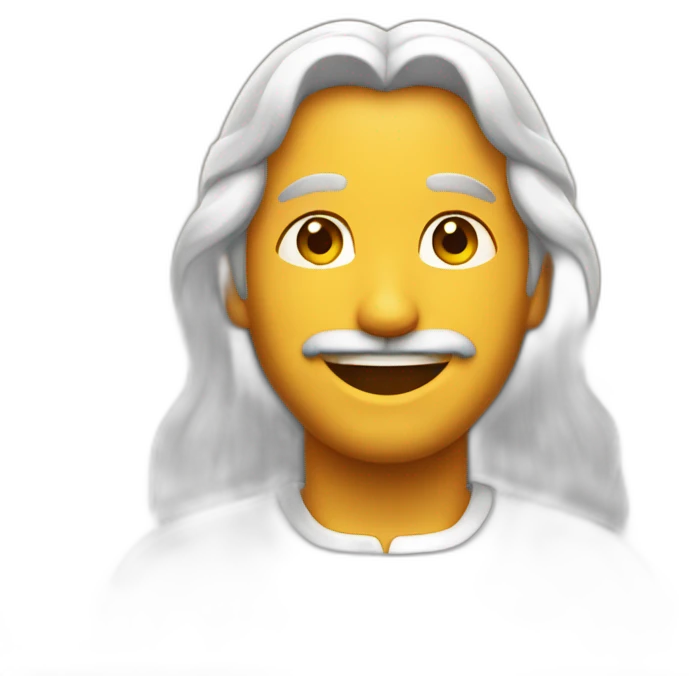 Jésus souriant emoji