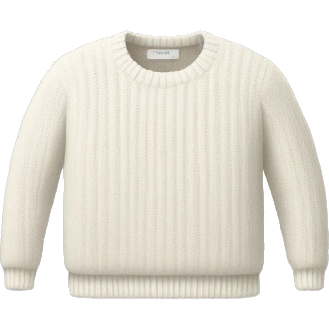 white sweater emoji