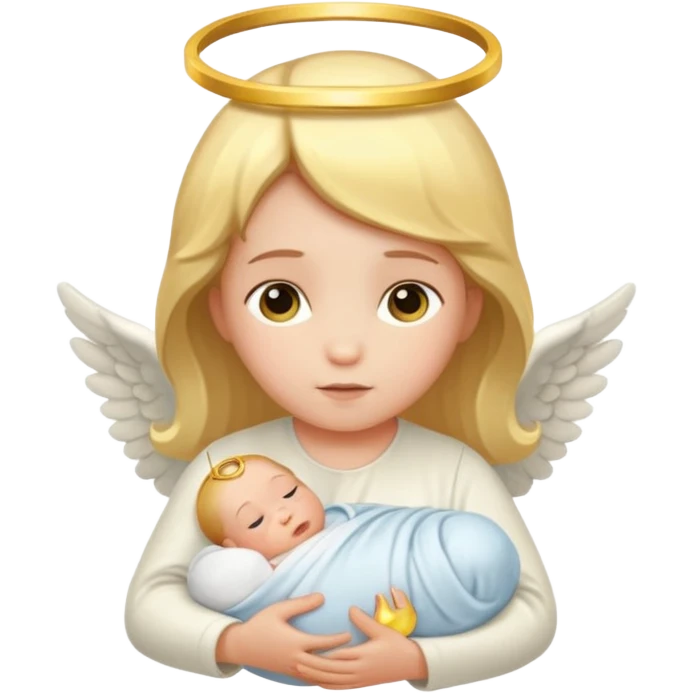 angel newborn emoji