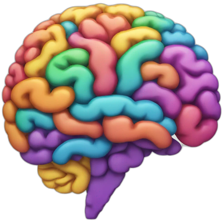 colorful-brain emoji