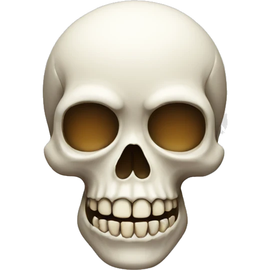 happy skull emoji