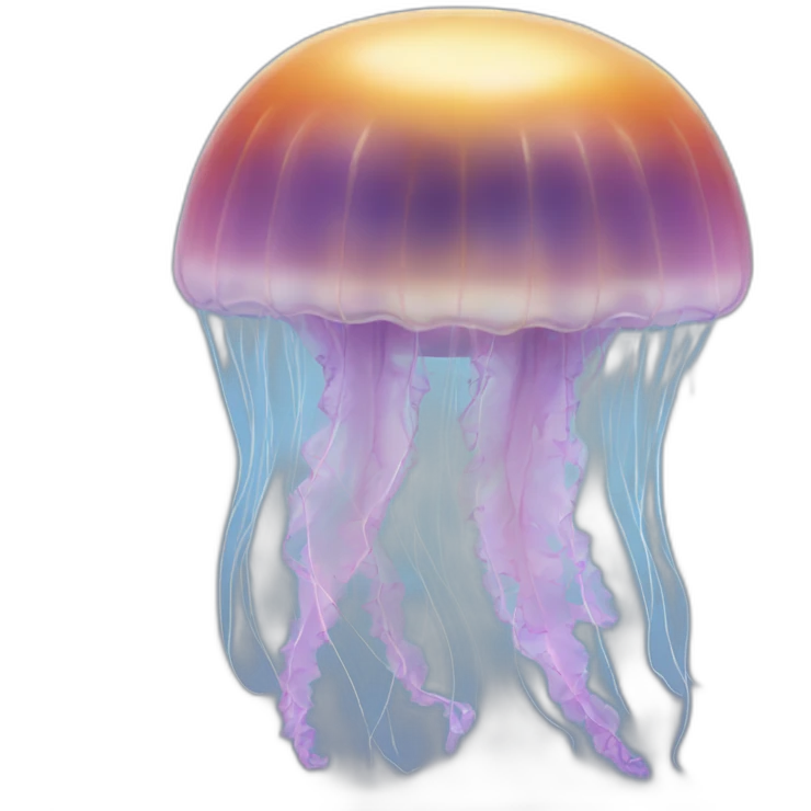 Moon jellyfish emoji