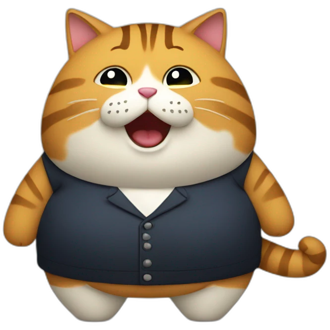 fat cat singer emoji